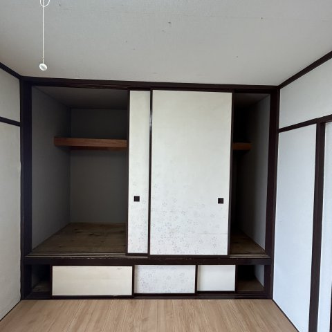 高砂ハイツD棟の収納