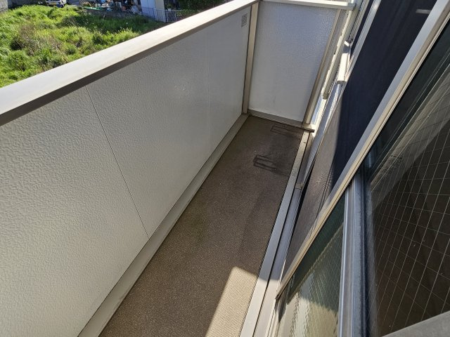 セントラルグレイス　C棟のバルコニー