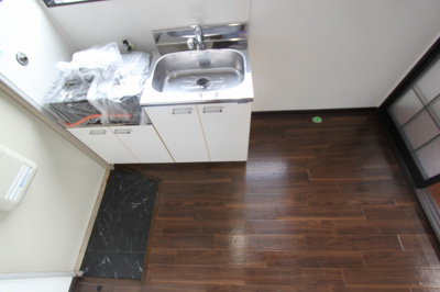 【キッチン】 | ハイネスＡ棟 | 冷蔵庫、洗濯機置場