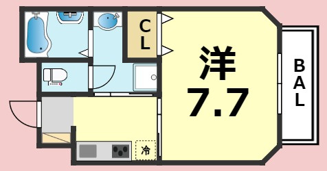 【間取り】 | パロス立花