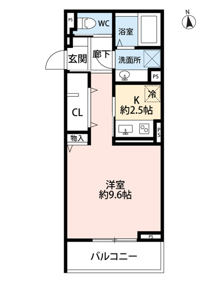 【間取り】 | Hermitage久後埼