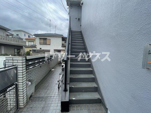 ジュネパレス津田沼第1のバルコニー