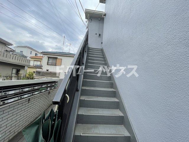 ジュネパレス津田沼第1のバルコニー
