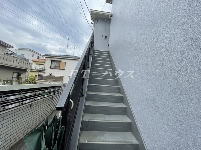 ジュネパレス津田沼第1のバルコニー