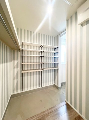 【収納】 | 北区新琴似1-6 新築後未使用 RC造 | 土間収納は自転車やアウトドア用品の収納など用途色々♪