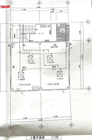 天白区池場１丁目貸店舗の間取り