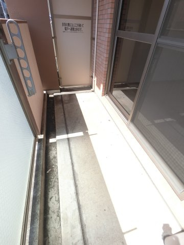 ヴィラ　クロシェットのバルコニー