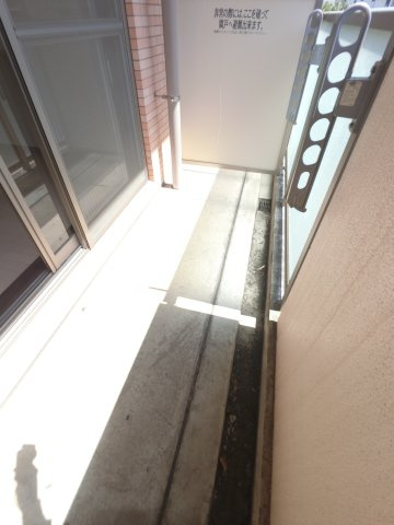 ヴィラ　クロシェットのバルコニー