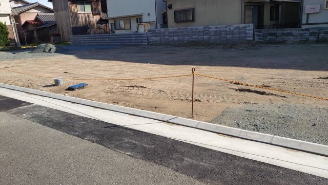尾上町長田建築条件なし売土地の外観|②号地付近