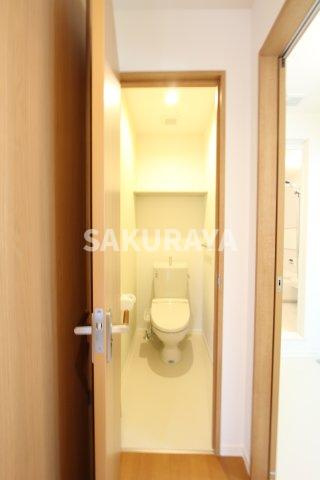 シャーメゾンアイリスのトイレ|現況と異なる場合がございます。