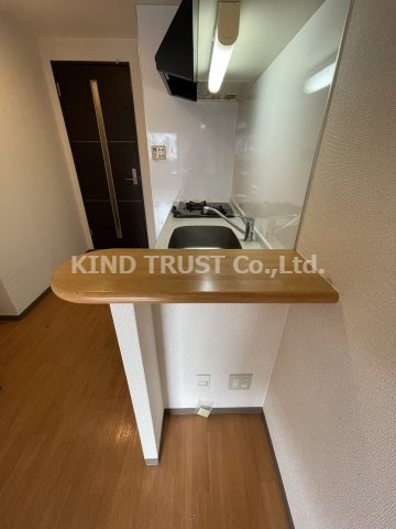 ラルテ中津のキッチン|きれいなキッチンです