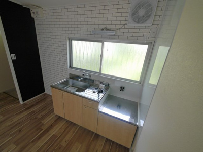 【キッチン】 | BLAN CUBE 大池 | コンパクトなキッチンで掃除もラクラク