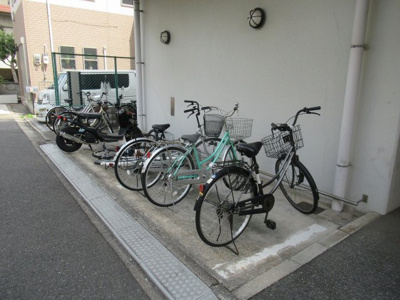【その他共用部分】 | VIA SACRA(ヴィアサクラ)(吉田賃貸） | 駐輪場です