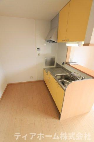 グラフォートⅡのキッチン|使いやすいキッチンです