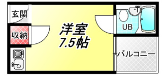 【間取り】 | プラザハピネス高安