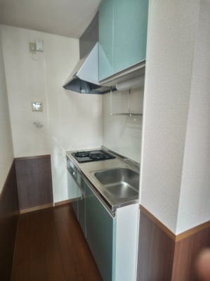 【キッチン】 | マ・メゾン寝屋川 | コンパクトなキッチンで掃除もラクラク