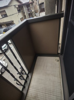 【バルコニー】 | マ・メゾン寝屋川 | 広々としたバルコニーです