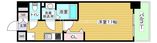 【間取り】 | ラグゼ海老江Ⅱ
