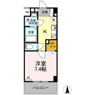 【間取り】 | ウェルシー亀島