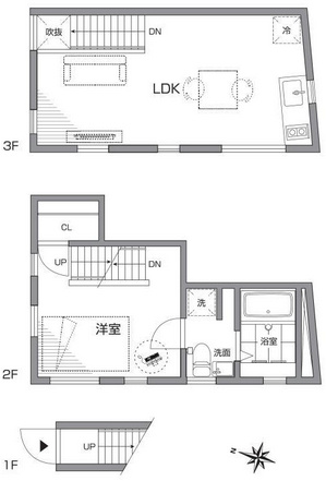 【間取り】 | シモキタハウス