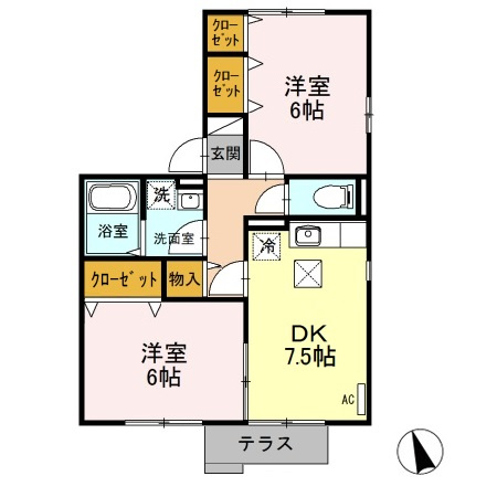 ウィルモアARの間取り