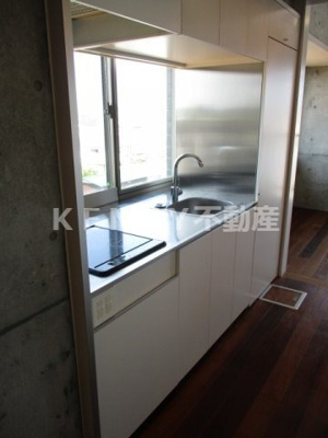 【キッチン】 | ル・パサージュ | コンパクトなキッチンで掃除もラクラク