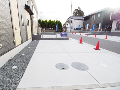 【駐車場】 | Blooming　Garden　本宮市青田孫市　7号棟