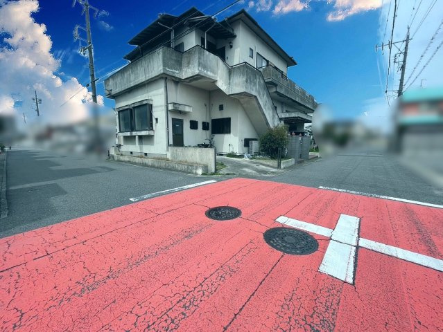 長久手市上川原土地の前面道路含む現地写真