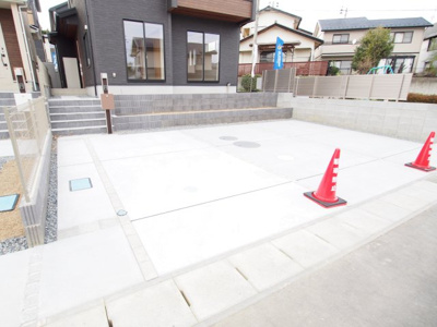 【駐車場】 | Blooming　Garden　本宮市青田孫市　13号棟