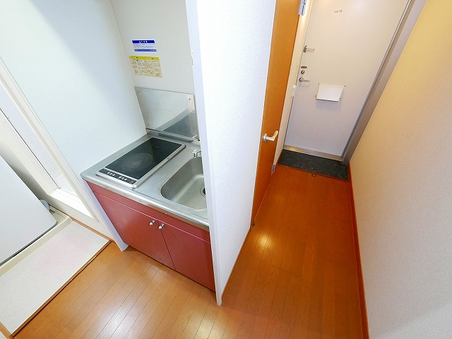 レオパレススナッグ　ビラの玄関