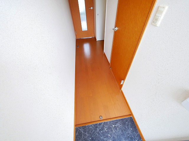 レオパレススナッグ　ビラの玄関