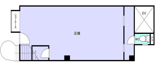 大阪市西区南堀江１丁目の店舗事務所