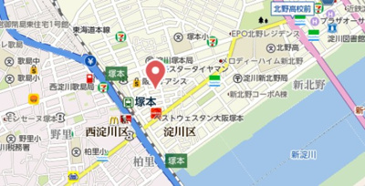 【地図】 | グランデセレジェイラ北梅田ミラージュ