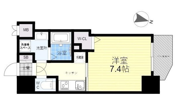 【間取り】 | グランデセレジェイラ北梅田ミラージュ