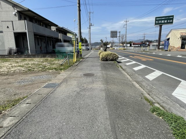 【その他】 | 鹿沼市西茂呂一丁目 【店舗・事務所用地】 建築条件付き | 物件への乗入れ口（約6ｍ）