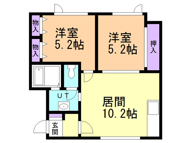 さくらハイツの間取り
