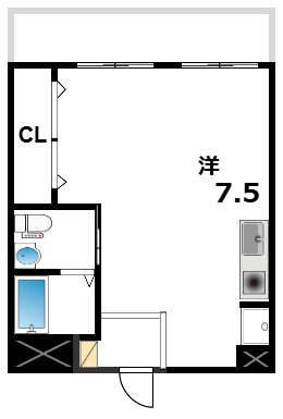 ハイツオークラしのはらの間取り