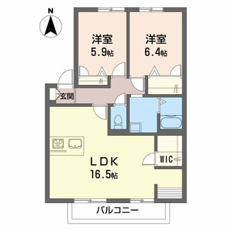 【間取り】 | グローリータウンＢ