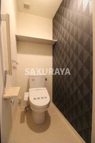 プロスパー2のトイレ|2024年撮影。現況と異なる場合がございます。