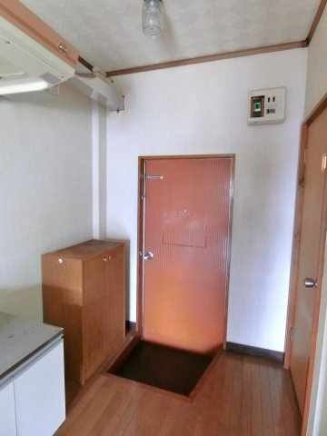 和光ハイツの玄関