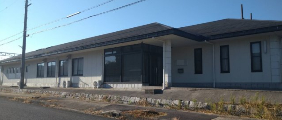 甲賀市水口町貴生川の店舗事務所の外観|外はこのようになっています