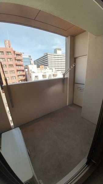 コンソラーレ上町台Ⅱのバルコニー