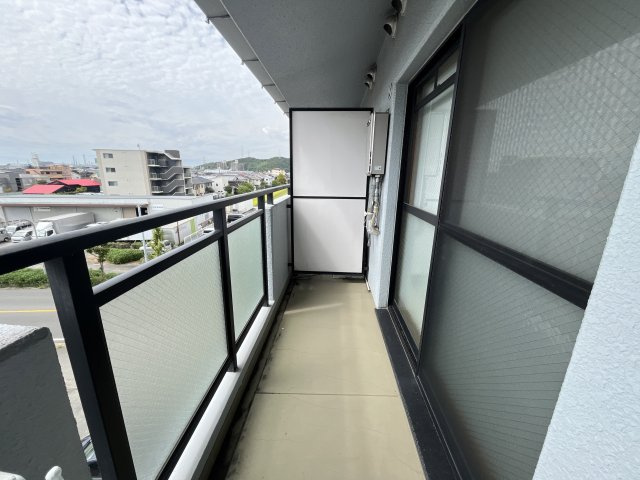 パームコート東山のバルコニー