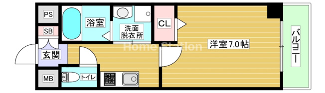 【間取り】 | Park Front Mai