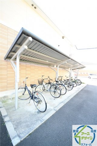メゾネット・アンジュ弐番館のその他共用部分|駐輪場があります