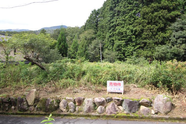 高島市マキノ町白谷　建築条件無し売土地の外観