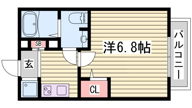 ル・シャンデパンの間取り