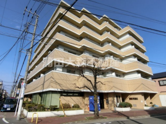 T-FLAT蒲田の外観|1990年5月築　RC鉄筋コンクリート造地上6階建て
東京都大田区中央8丁目　JR京浜東北線蒲田駅徒歩13分
