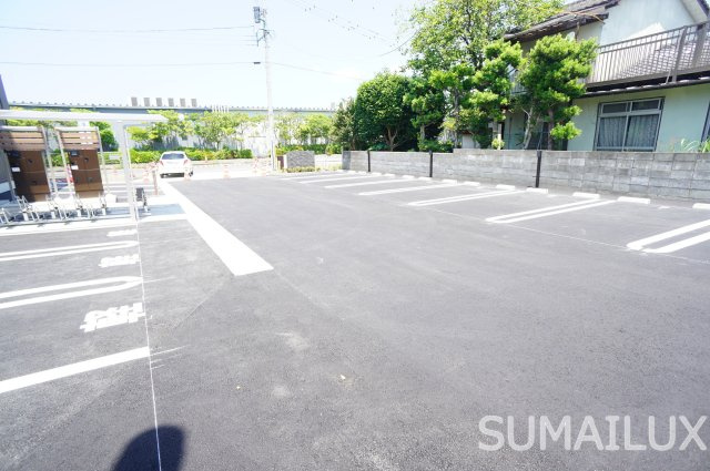 D－ROOM西熊本駅の駐車場