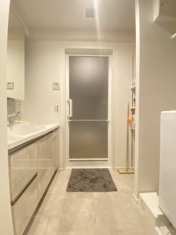 【洗面所】 | サンパーク玉名中央レジデンス | ☆導線が確保されている間取りです☆